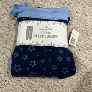 Ladies Blue Sleep Jogger